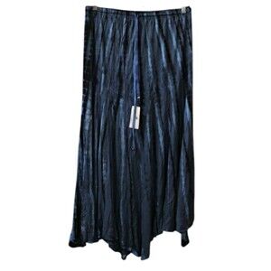 Wind horse Vintage 90s Tie Dye Maxi Skirt Nepal Jingle Bells Large